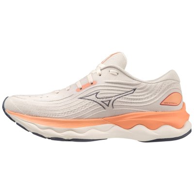 Zapatillas Para Correr Mizuno WAVE Skyrise 4 Mujer - Beige / Coral - Chile M053XFGDLT